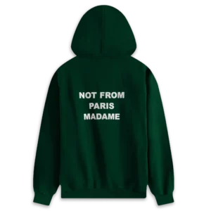 Le Hoodie Slogan - Green