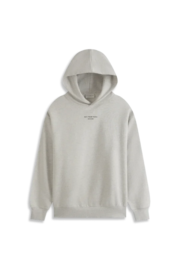 Le Hoodie Slogan Classique - Off White