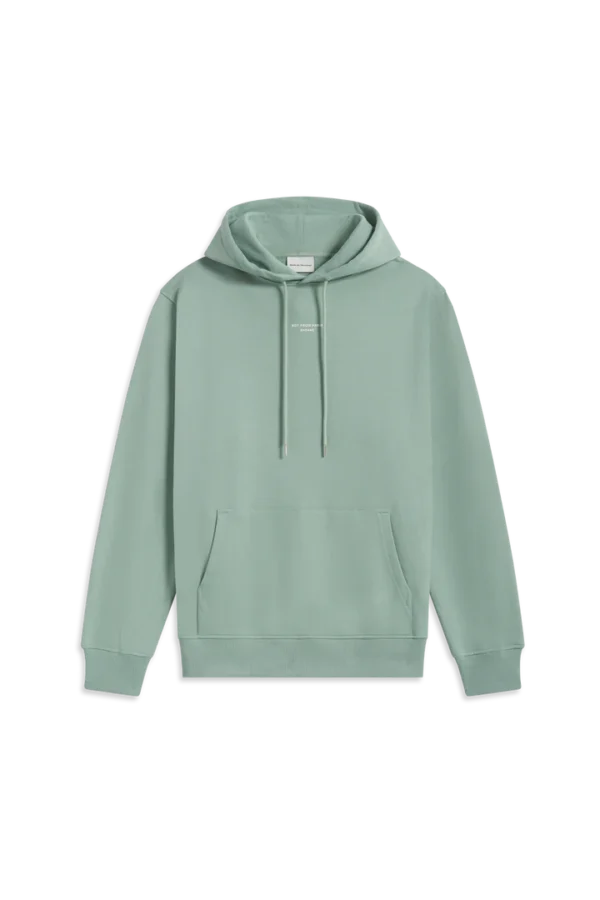 Le Hoodie Slogan Classique - Sea Green