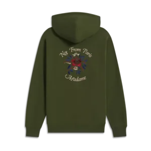 Le Hoodie Slogan Fleurs