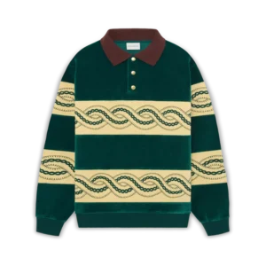 Le Polo Sweat Tressé