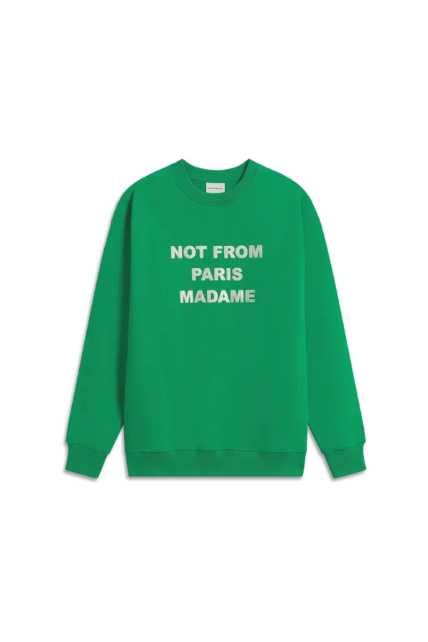 Le Sweatshirt Slogan - Green