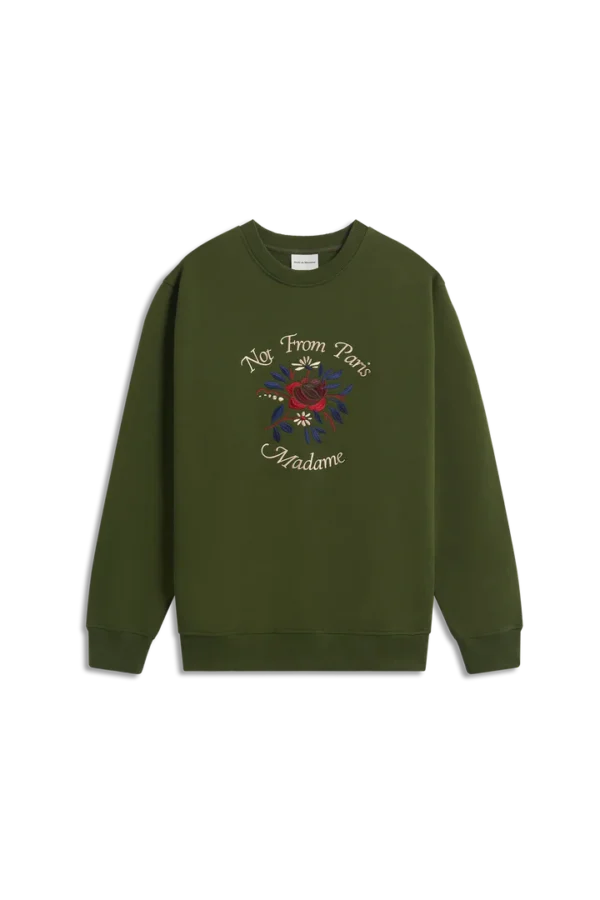 Le Sweatshirt Slogan Fleurs