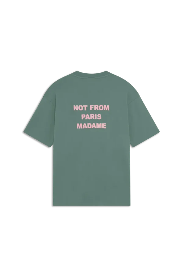 Le T-Shirt Slogan - Dark Green