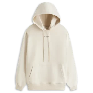 Le Hoodie Slogan Classique - Cream